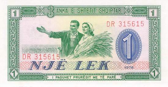 Albanien 1 Lek 1976 p40